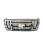 Replacement Black Chrome Plastic Front Grille For 2007-2008 Ford Ford Lightduty