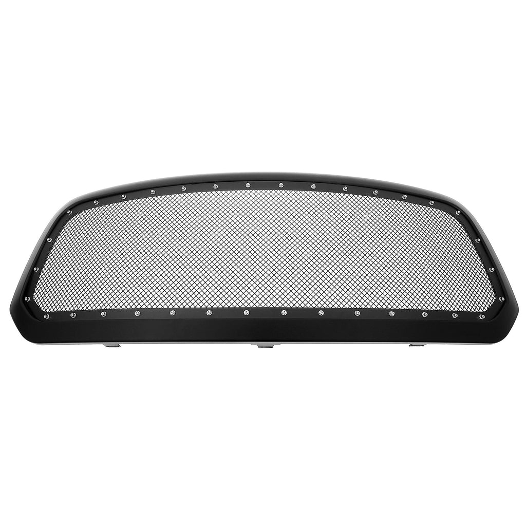 Upper Black Mesh Grille for Ram 1500 (2013-2018, 2019-2021 Classic)