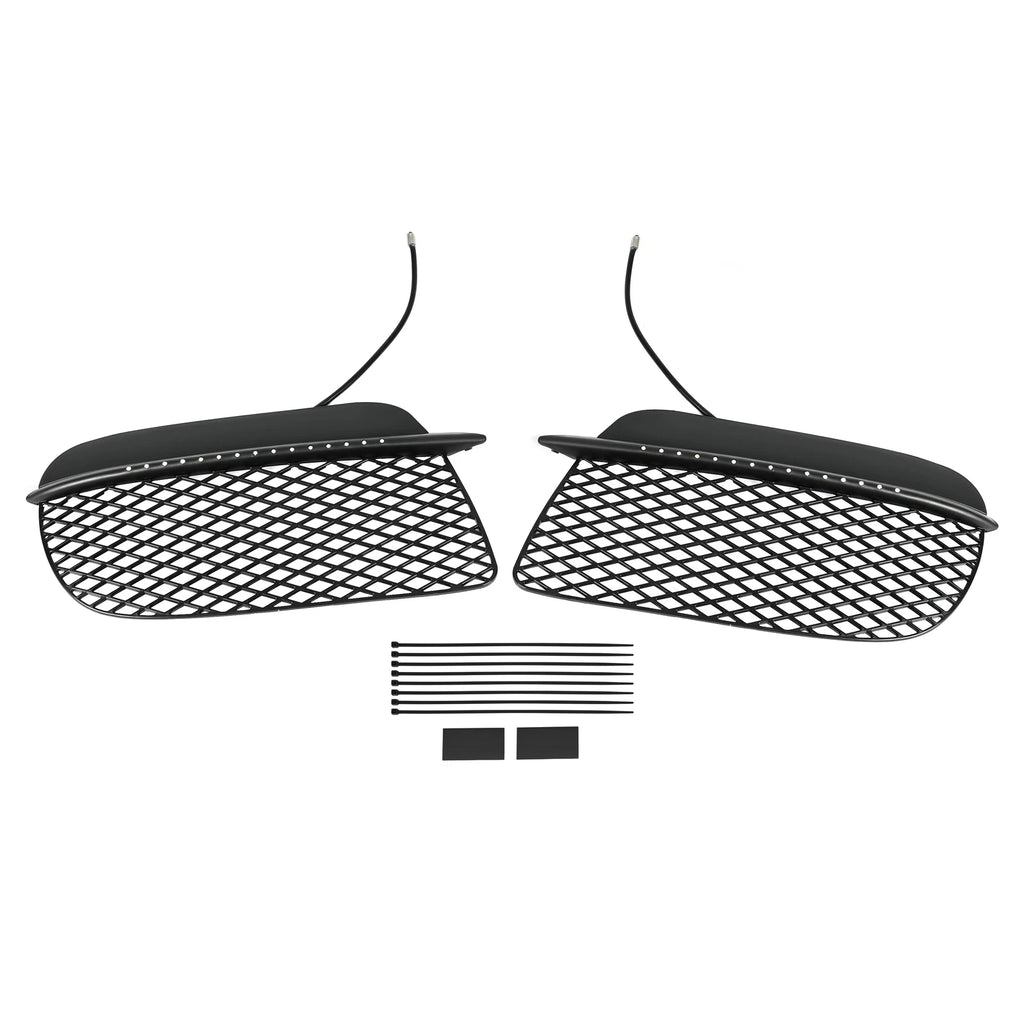 Fog Lights for Porsche Cayman (2006–2008) LED, Spars with Radiator Guards