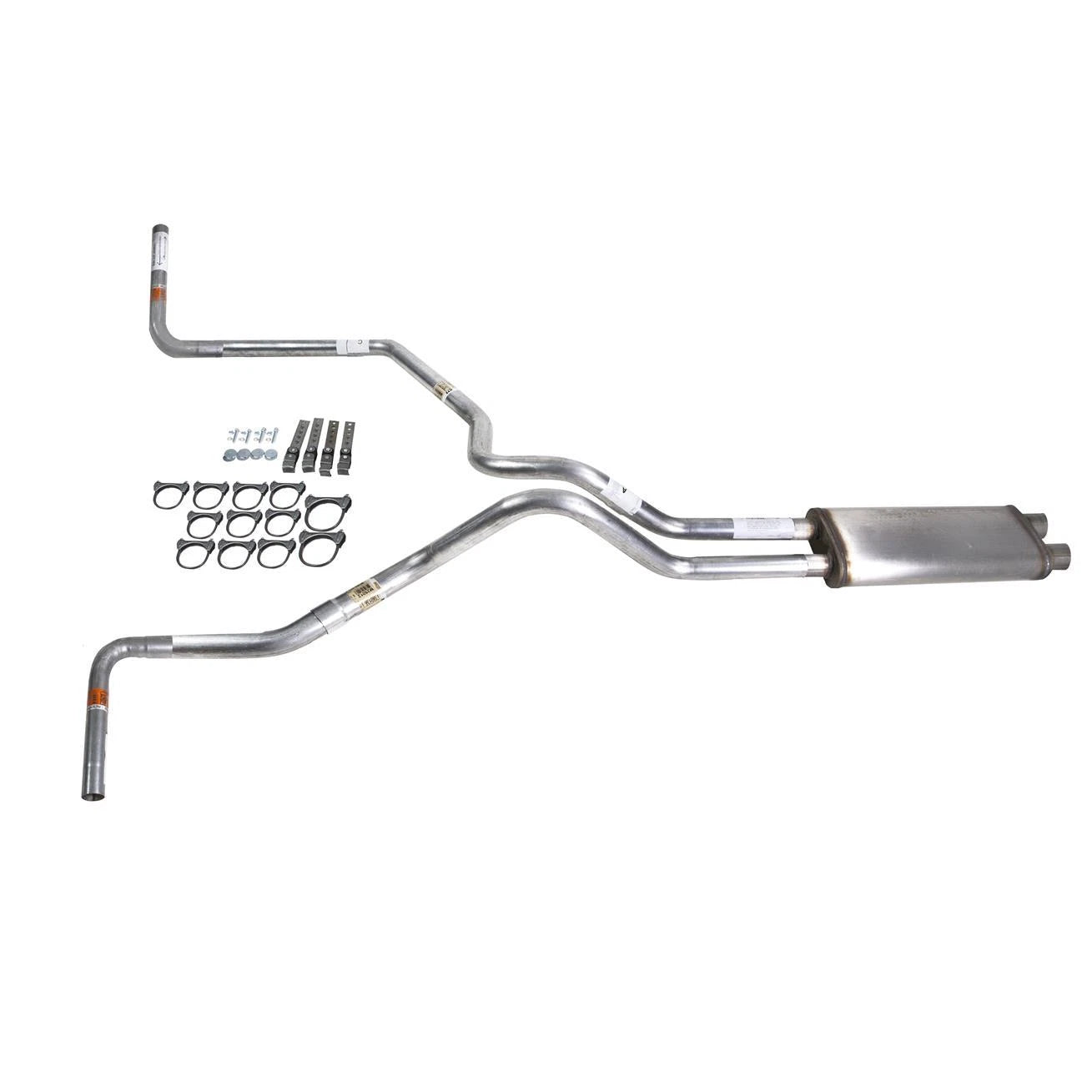Dual Exhaust Stainless Muffler Pipe for Tundra (2000–2007) Side Exit