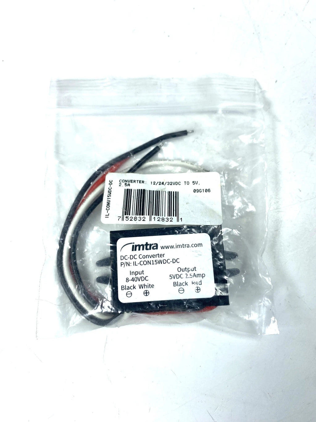 DC-DC Converter for Imtra IL-CONV15WDC (12/24/32VDC to 5V)
