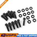 Header Bolt Kit for Chevy SBC/GenIII LS (3/8" Flange) Replace 134-1202