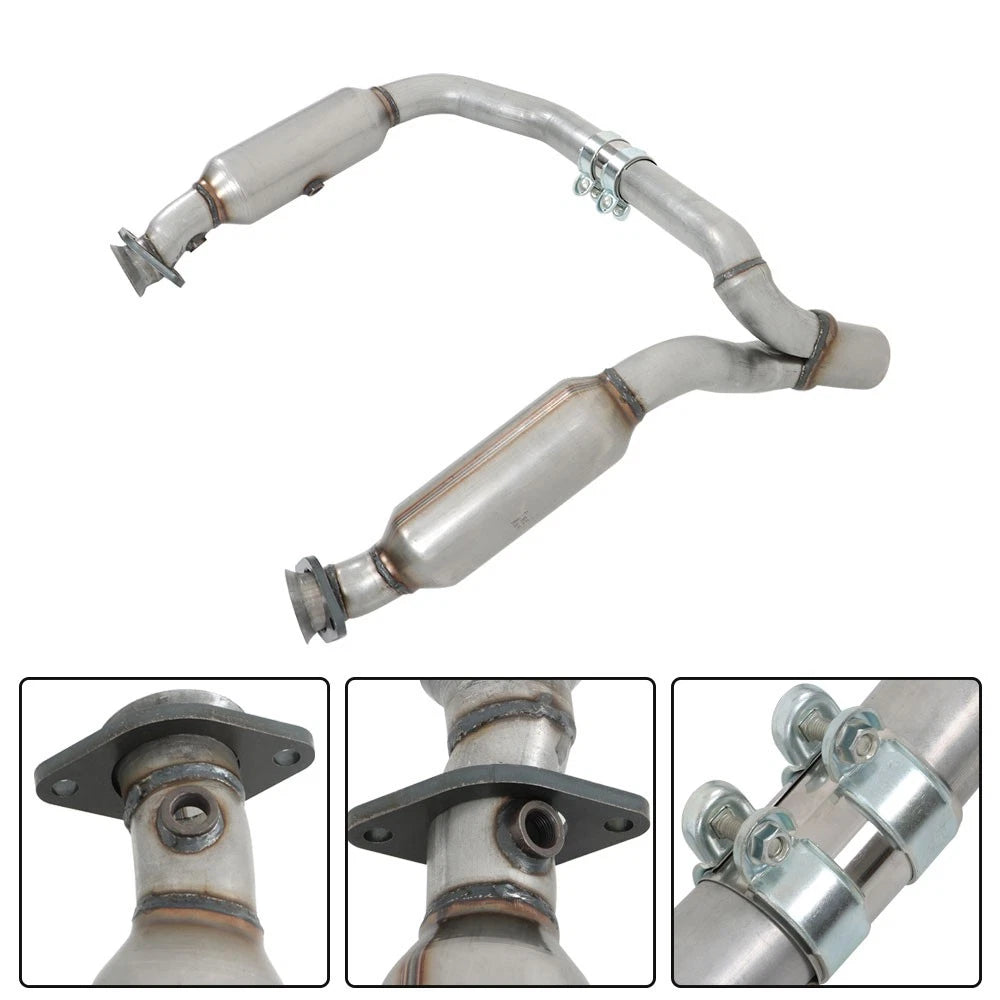 Y Pipe Catalytic Converters for Dodge RAM 1500 (2009-2016) Stainless Steel
