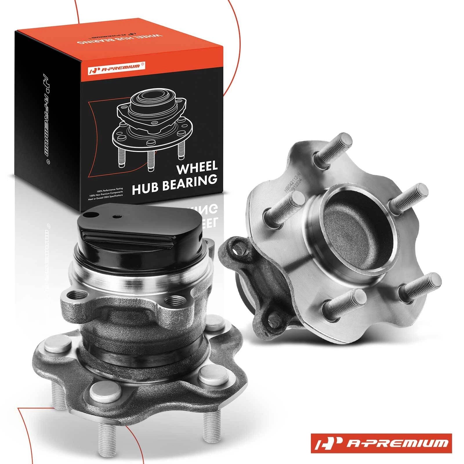 2X Rear Wheel Hub & Bearing Assembly for Nissan Rogue (2014–2020) FWD