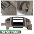 Dash Radio Bezel Climate Trim Panel Vent for Dodge Ram 1500-3500 (2002–2005)