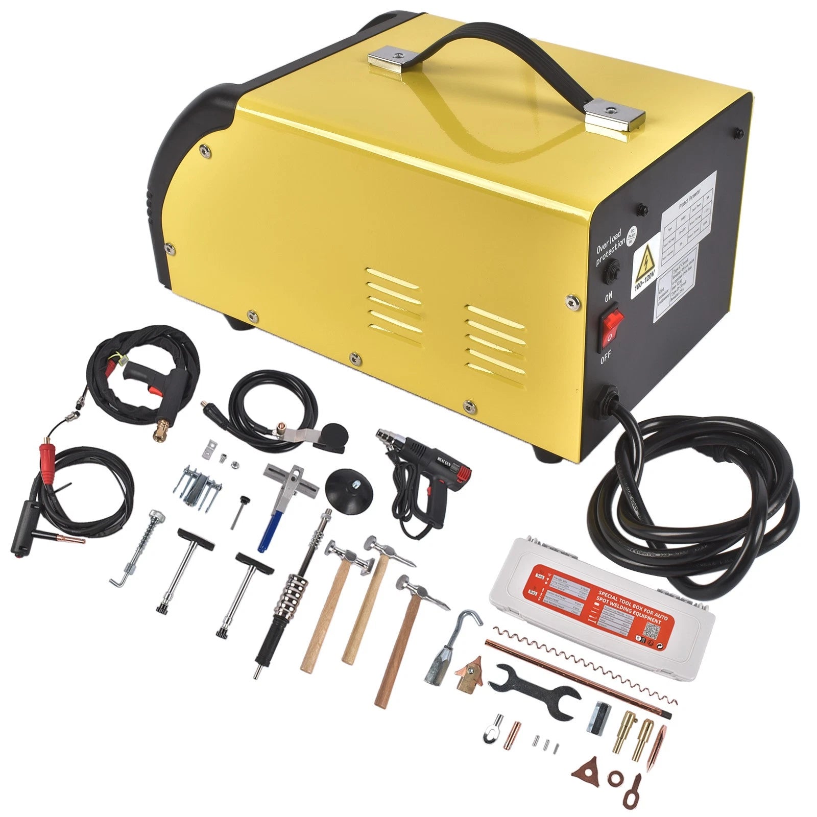 Spot Welding Dent Repair Machine for Auto/Manual Use (110V, 10 Modes, 5KW)