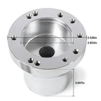 Chrome Steering Wheel Hub Adapter for EZGO RXV/TXT (1970–Present)