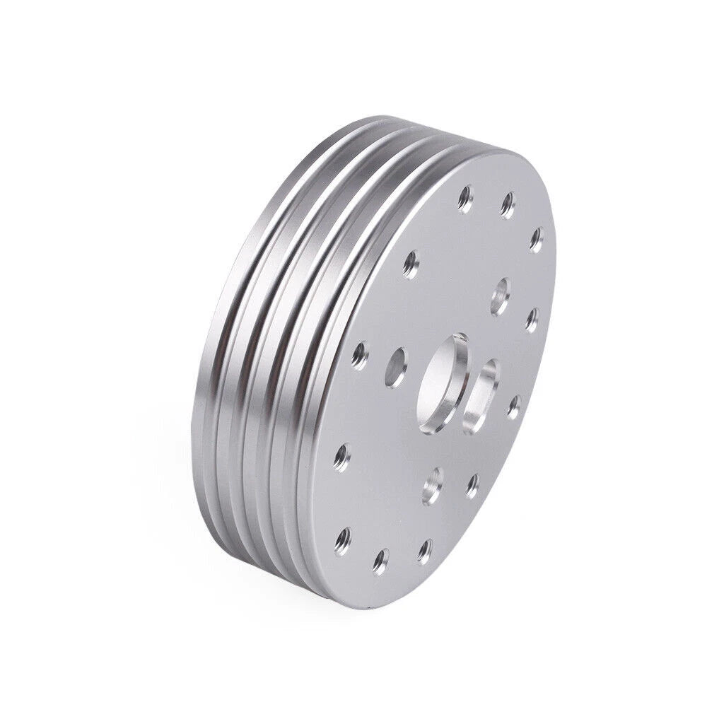 1" Aluminum Hub Kit for 6 Hole Steering Wheel to Grant 3 Hole Adapter