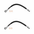 Set of 2 Front Brake Hydraulic Hoses for Chevrolet Blazer GMC Jimmy (1995–2005)