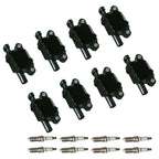 Set of 8 Ignition Coils & Iridium Spark Plugs for Escalade Camaro V8
