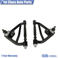 Set of 2 Tubular Control Arms Suspension Kit for Chevrolet Camaro (1970–1981)