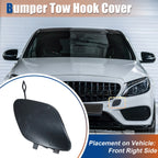 Tow Hook Cover for Mercedes-Benz A-Class (2019–2023) No.A2058850724 Tenorite Grey