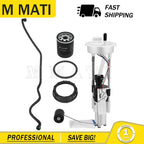 Fuel Pump, Line & Oil Filter for Polaris Ranger XP 900 1000 Crew (2013–2019)