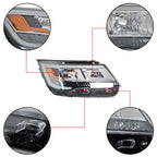 Passenger Side Headlight with LED DRL Chrome Housing for Ford Explorer (2016â2019)