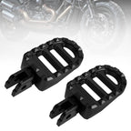 Front Footrests Foot Pegs for Harley Sportster S, Low Rider, Fat Bob, Softail Slim