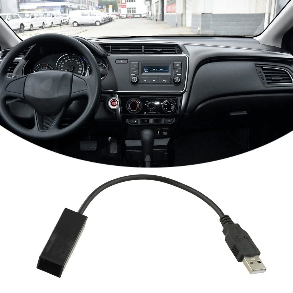 Wire Harness USB Cable Adapter for Honda (2008–2013)