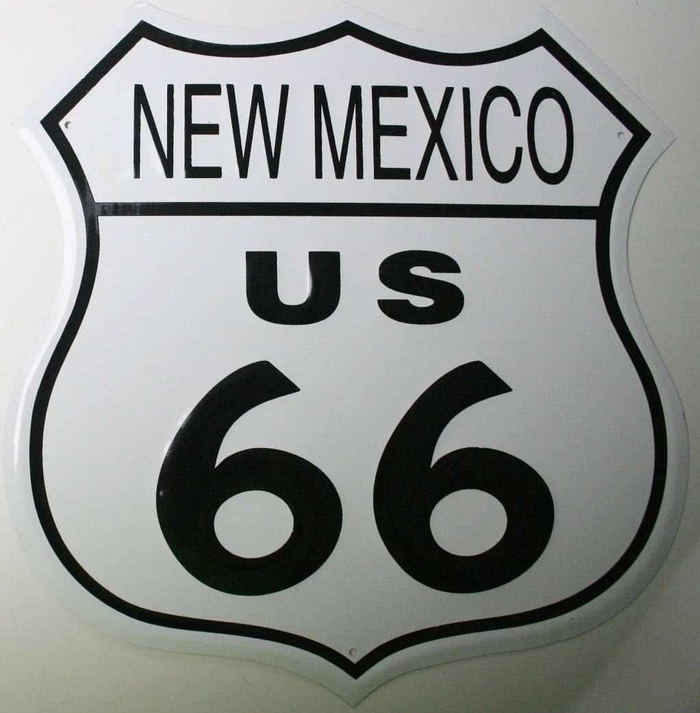 Route 66 Vintage Tin Metal Sign for Route 66 Highway (US 283)