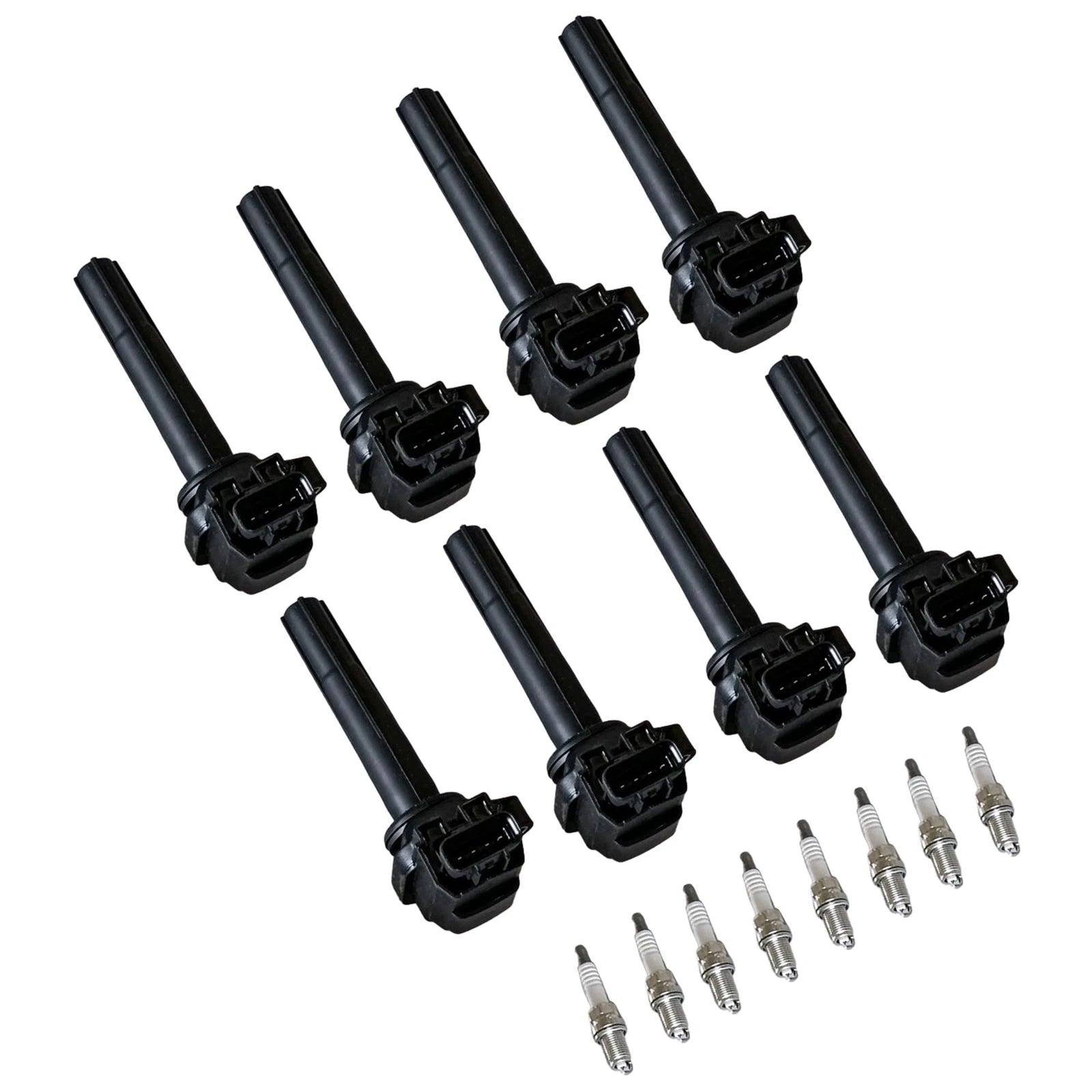 Set of 8 Ignition Coils & Spark Plugs for Lexus GS400 LS400 SC400 (1991–2000)