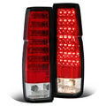 LED Tail Lights for Nissan D21 Hardbody (1986–1997) w/ Bulbs & Wiring LH+RH
