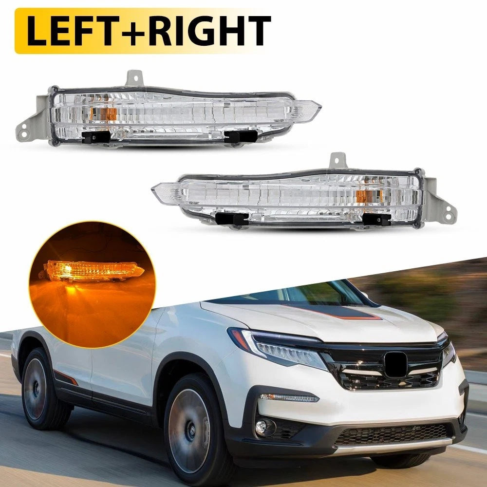 Front Turn Signal Light Set (2pcs) for Honda Pilot (2019–2022)