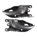 2 x Left Right Interior Door Handles for Hyundai Elantra (2011-2016)