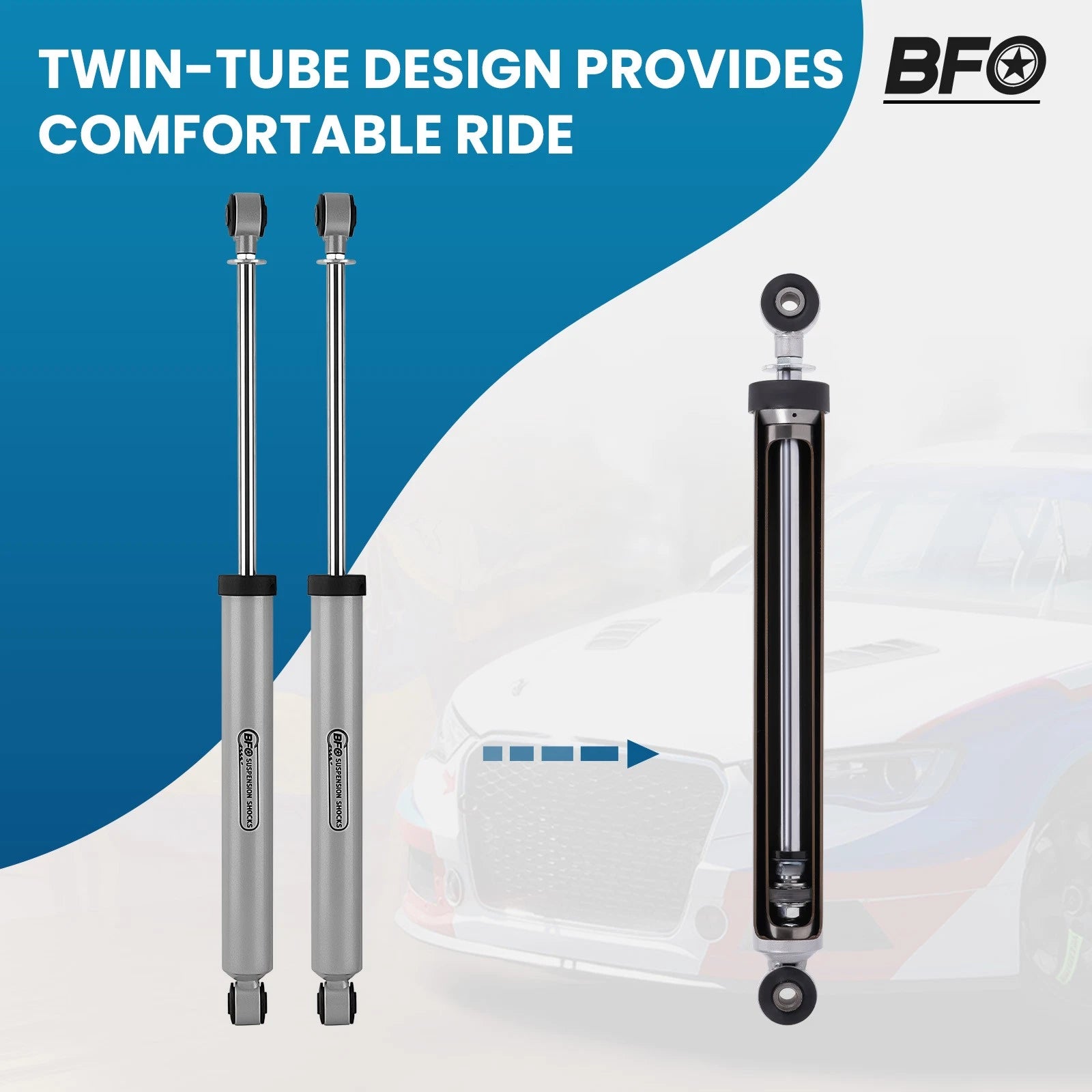 2" Suspension Lift Kit with Shocks for Ford F-150 (2009–2020)