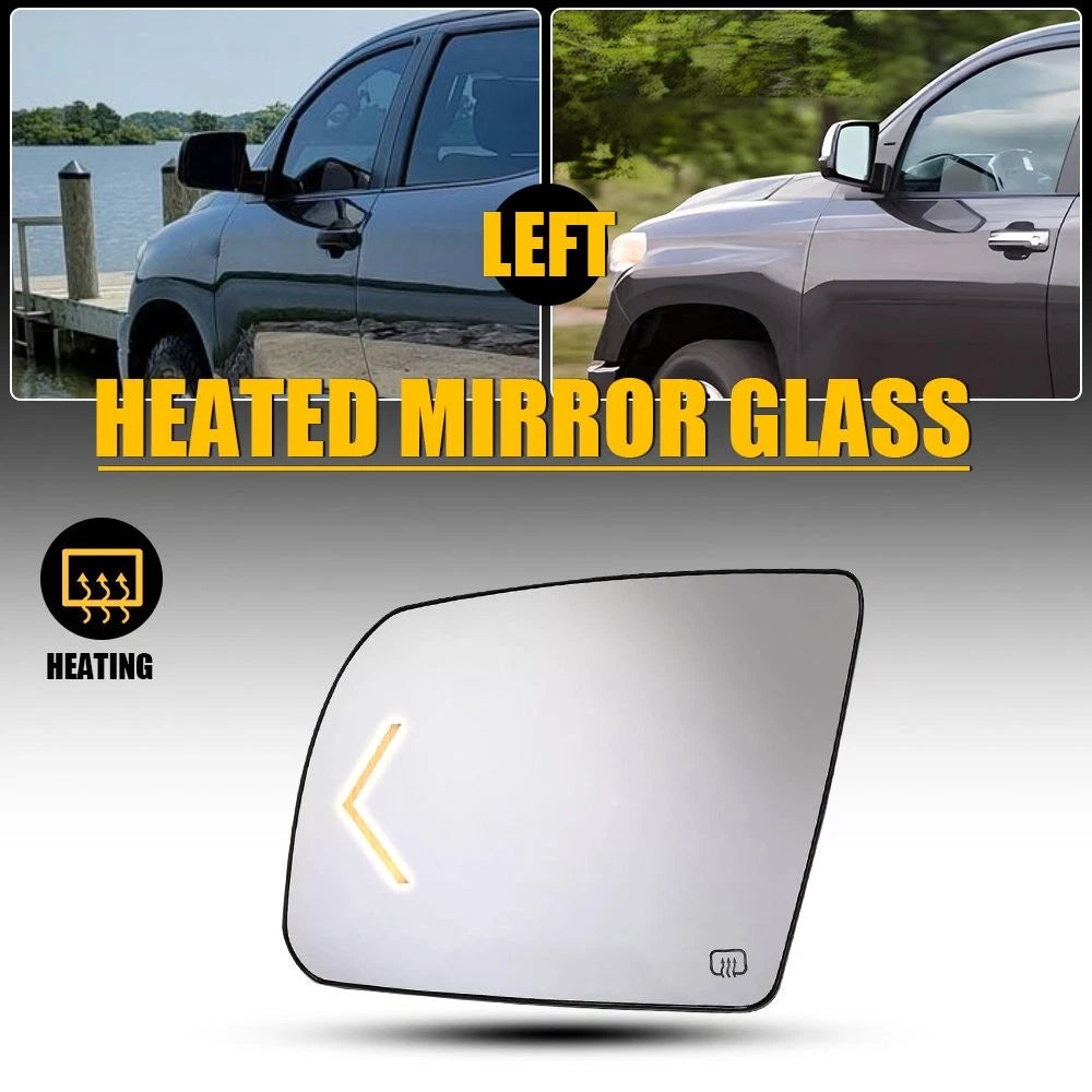 Heated Mirror Glass for Toyota Sequoia Tundra (2007–2017) ED