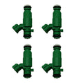 Set of 4 Fuel Injectors for Hyundai Sonata Accent Tiburon Tucson Kia Rio (1999–2005)