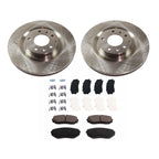 Brake Rotor Brake Pad Kit for Mazda CX-9 (2007–2015) Front 2-Wheel Set