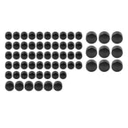 63X Black Engine Topper Bolt Caps for Harley Softail Standard FXST (2000-2006)
