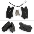 CNC Handlebar Risers for Honda Rebel CMX500 (2017–2023) Black T9