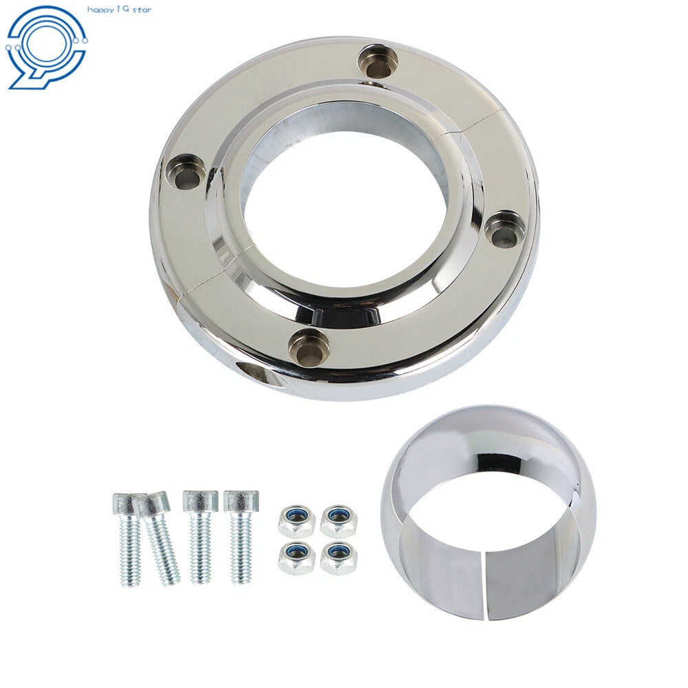 Billet Aluminum Steering Column Swivel Floor Mount for SBC BBC 350 (Year Range)