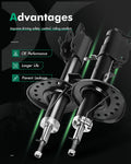 Front Pair Shocks for Nissan Rogue 2.5L (2008–2012)