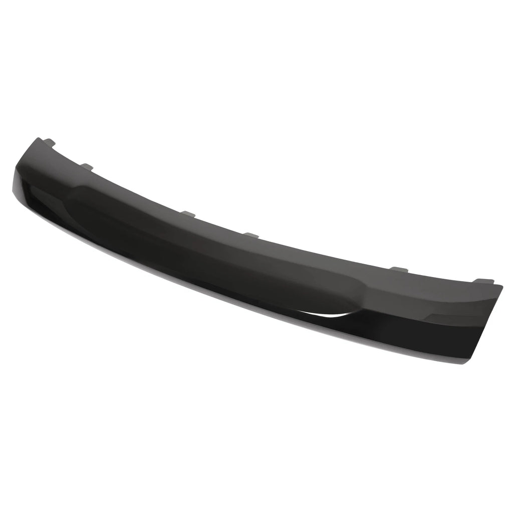 Gloss Black Steel Front Bumper Lower Panel Trim for GMC Yukon XL (2021–2024)