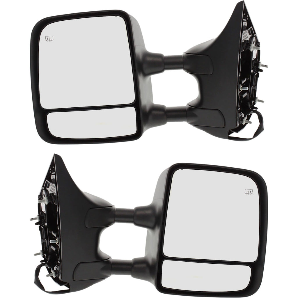 Set of 2 Power Mirrors for Nissan Titan (2004–2015) Heated Manual Fold