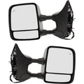 Set of 2 Power Mirrors for Nissan Titan (2004–2015) Heated Manual Fold
