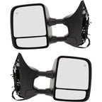 Set of 2 Power Mirrors for Nissan Titan (2004–2015) Heated Manual Fold
