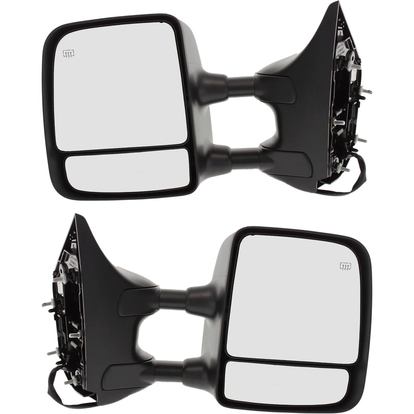 Set of 2 Power Mirrors for Nissan Titan (2004–2015) Heated Manual Fold