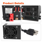 55 Amp Power Supply Converter for RV (110V AC to 12V DC)