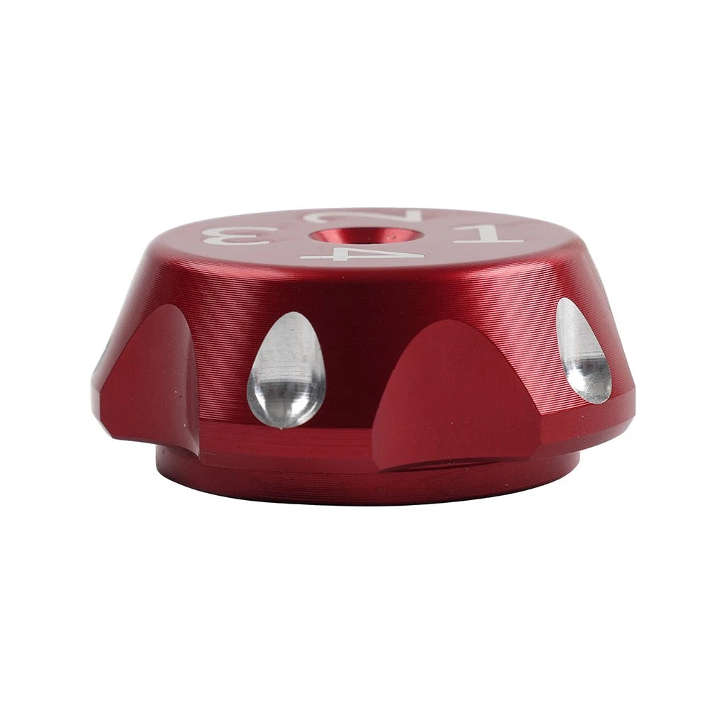 Rear Shock Suspension Adjuster Cap for Can Am Ryker 600 (2019–2023) Red