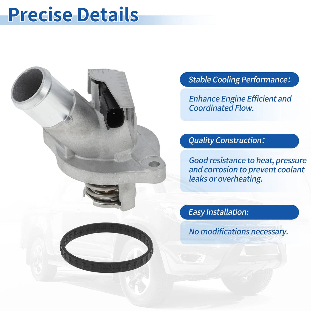 Engine Coolant Thermostat Housing Assembly for Chevrolet Colorado, GMC Canyon (2015–2022)