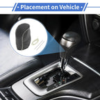 Car Gear Shift Knob Cover for Hyundai Tucson 2010-2013 - 1 x Black Beige
