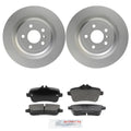 Bosch Rear Disc Brake Rotors & Ceramic Brake Pads Kit for W166 ML350 X166 GLE400 (2012–2019)