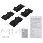 Front Ceramic Brake Pads Kit for Toyota Sequoia Tacoma (2001–2023)