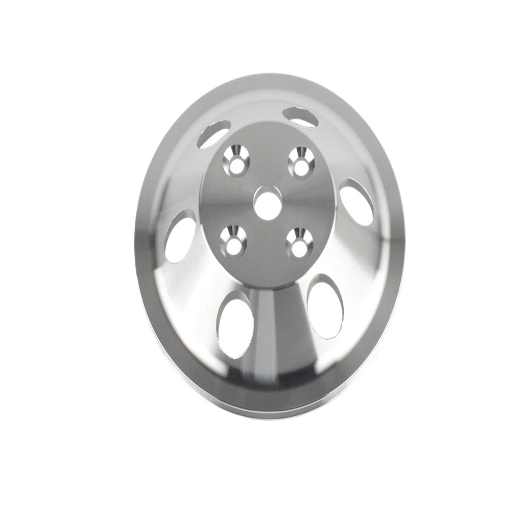 Long Water Pump & Crankshaft Pulley for Chevy SBC 305 350 (1969–1995)