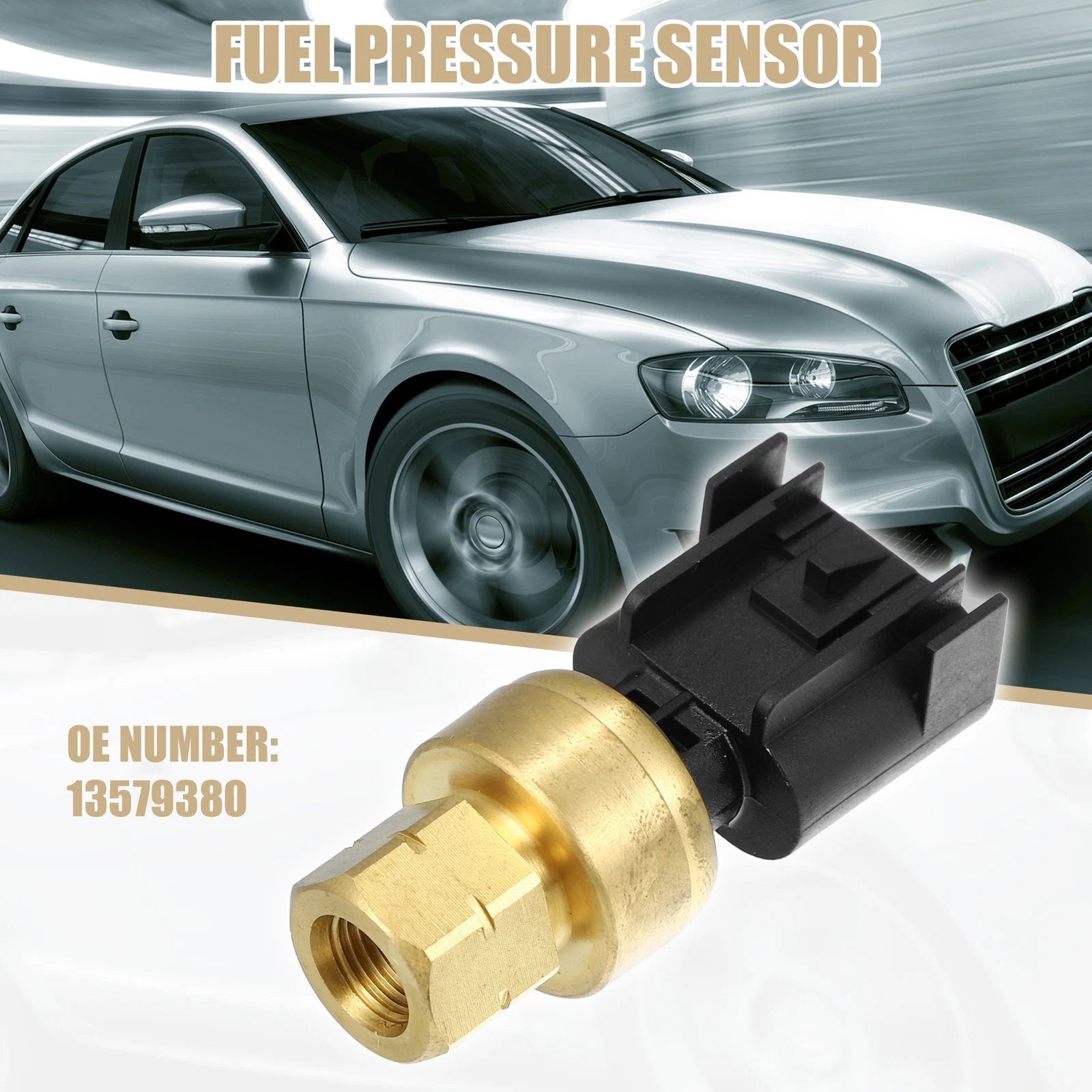 Fuel Pressure Sensor 13579380 FPS36 SU15224 for Buick Cadillac Chevrolet 