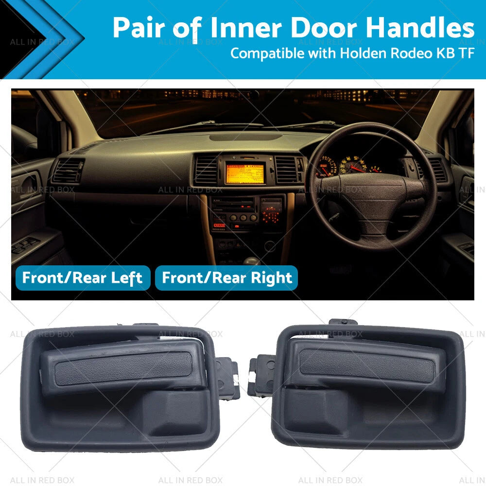 Inner Door Handle Set of 2 for Holden Rodeo TF (1997–2003)