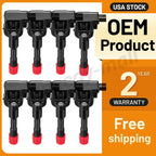 Ignition Coils for Honda Civic Hybrid 2006–2011 1.3L 1.3L L4 (8 Pack)