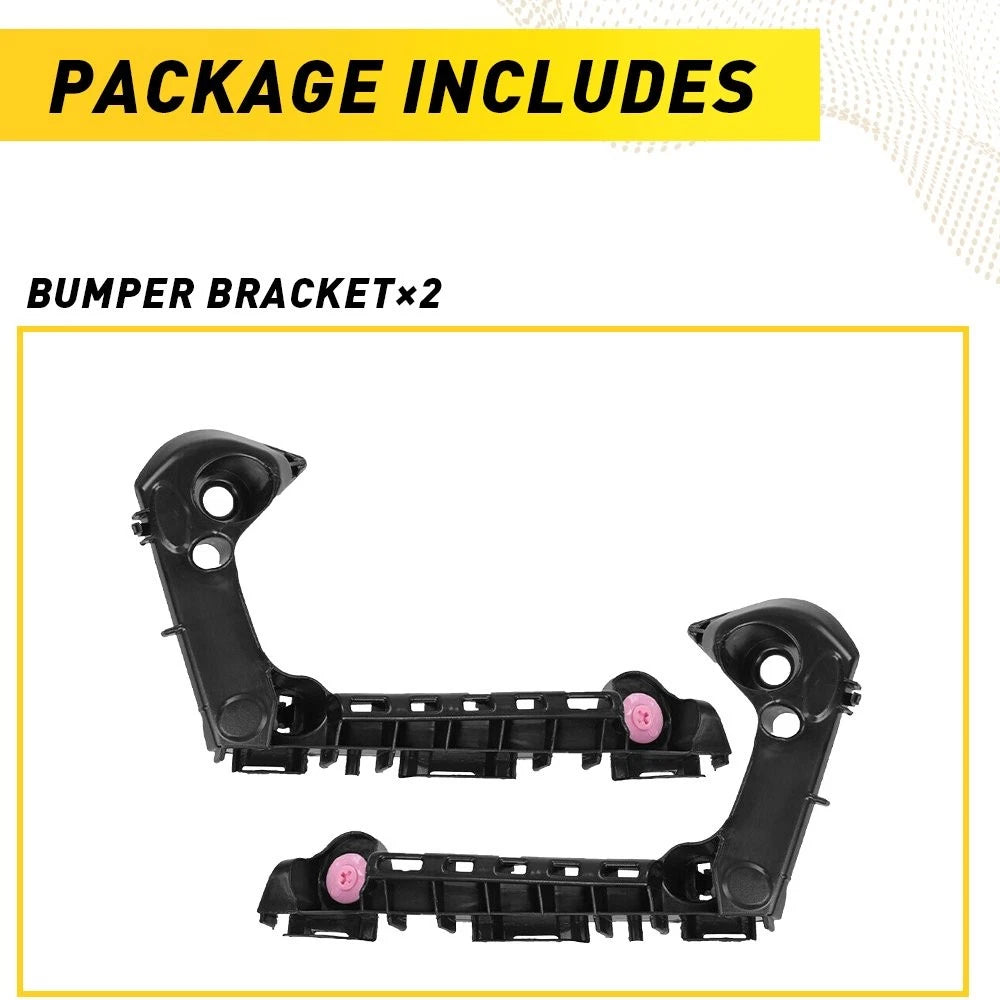 2X Front Bumper Bracket Retainer for Toyota Corolla (2019–2021)