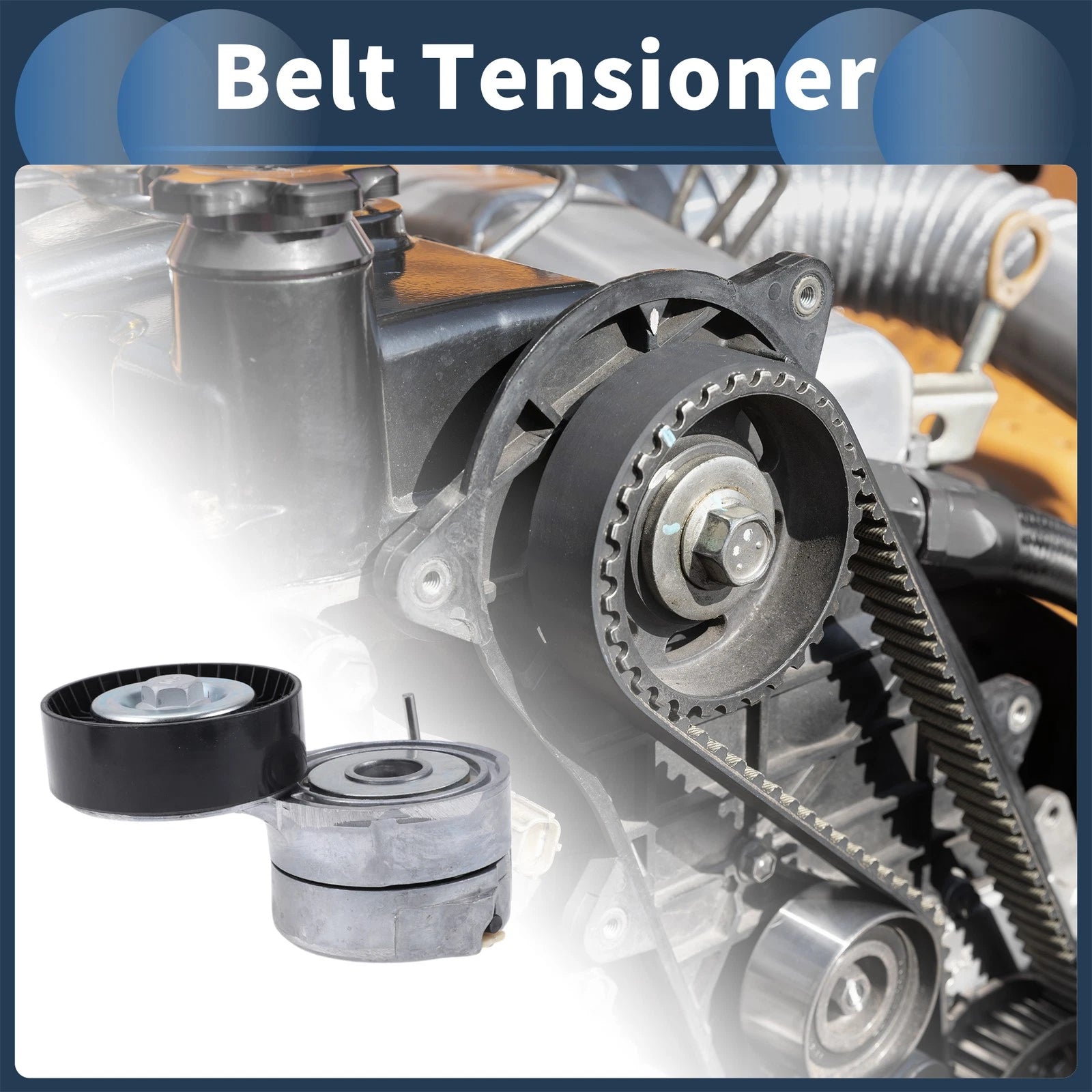 Belt Tensioner for Audi A6 (2004–2011) No. 06E903133T Metal